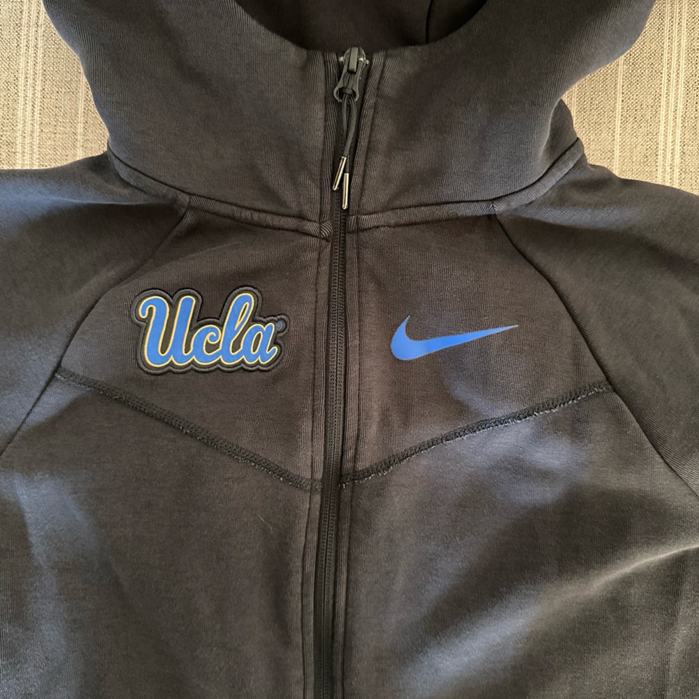 UCLA Bruins Nike Dark Gray Full Zip Hoodie